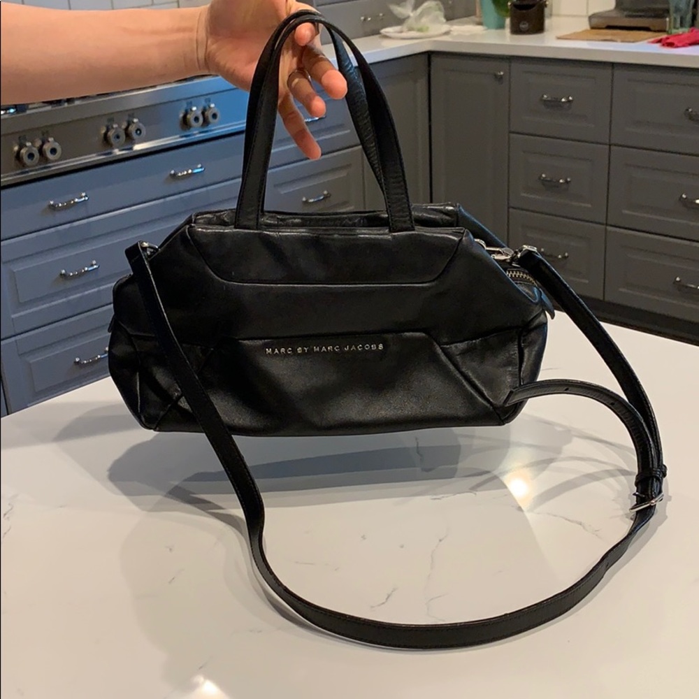 Marc by Marc Jacobs leather bag, black, pre-owned